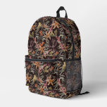 Shabby Sea Life Pattern Printed Backpack
