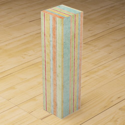 Shabby Stripes Wine Box