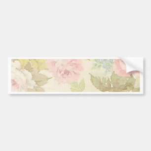 Shabby Tea Party Bumper Sticker