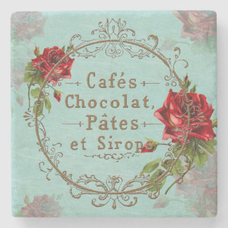 Shabby Vintage Roses - Coaster