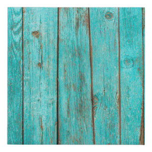 Shabby Wood Backgroundwood, beach, background, blu Faux Canvas Print