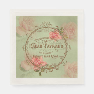 ShabbyVintageRoses3 - Paper Napkins
