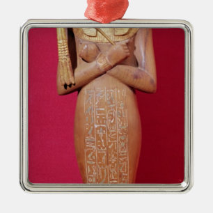 Shabti figure of king from Tomb of Tutankhamun Metal Ornament