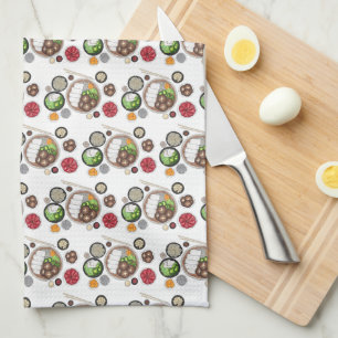 Shabu-Shabu Japan Japanese Food Cuisine Hotpot Kitchen Towel