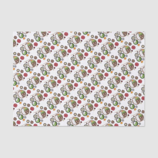 Shabu-Shabu Japan Japanese Food Cuisine Hotpot Tissue Paper (Front)