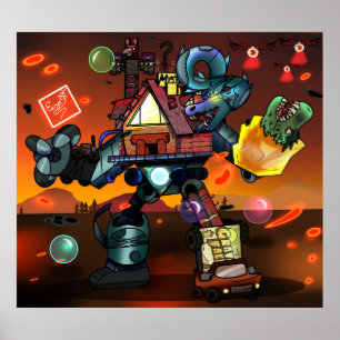 ShackTron(Gravity Falls) Poster