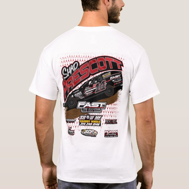 Shad White Shirt (Back)