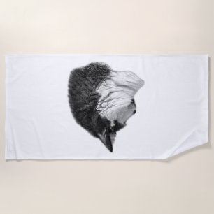 Shade and Solitude Beach Towel
