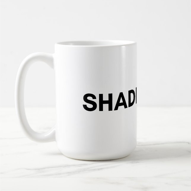 shade coffee mug (Left)