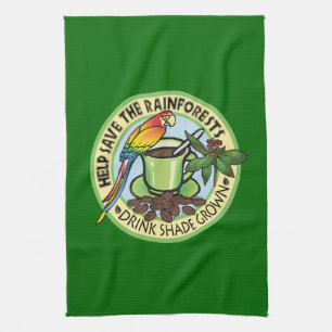 Shade Grown Coffee Towel