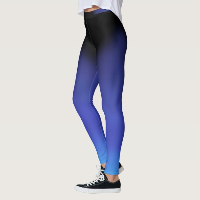 shade of blue leggings (Left)