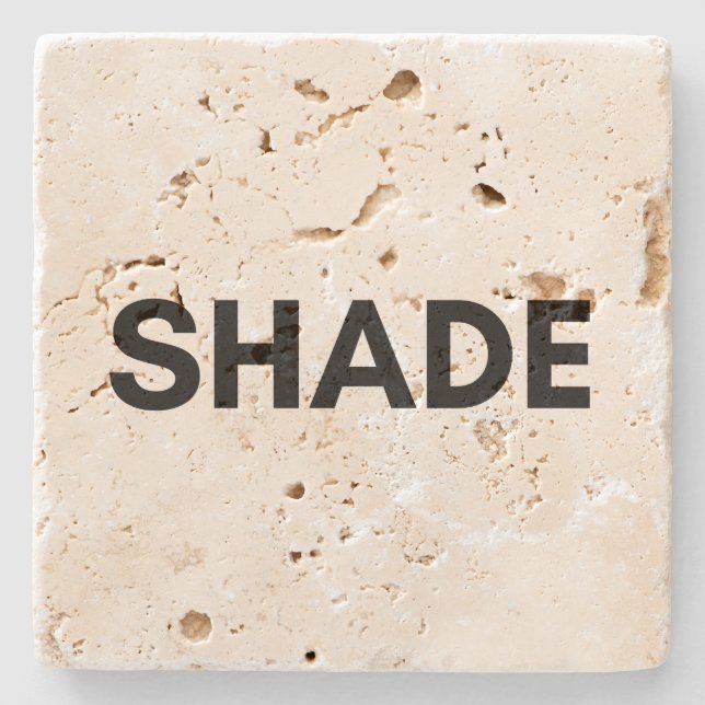 shade stone coaster (Front)