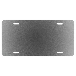 Shaded Center Texture License Plate