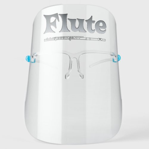 Shaded Flute Face Shield