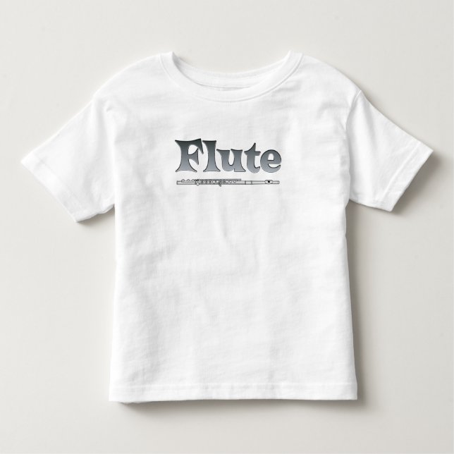 Shaded Flute Toddler T-shirt (Front)