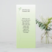 Shaded Green with Fleur de lis line (Standing Front)