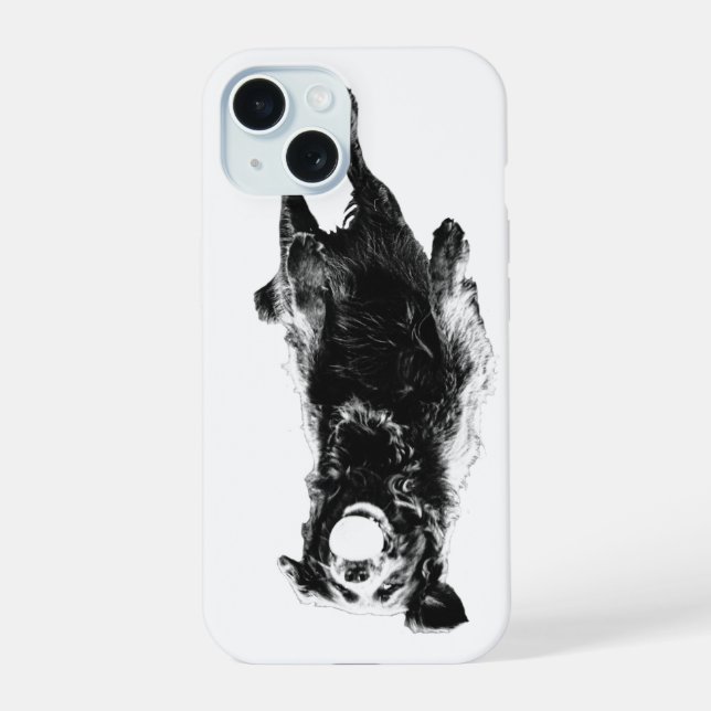 Shaded play focus iphone case (Back)