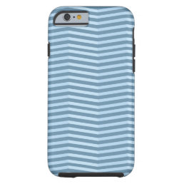 Shades Blue Stripes Tough iPhone 6 Case