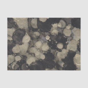 Shades of Black and Gold Tissue Paper