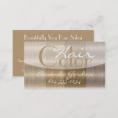 Shades of Blonde 2 Hair Color Style Business Cards (Front/Back)