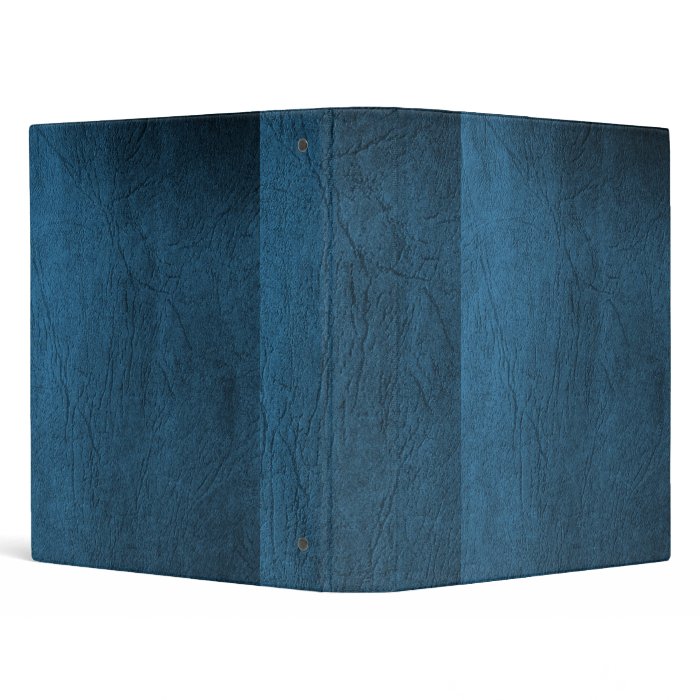 Shades of blue Faux Leather Binder/Album