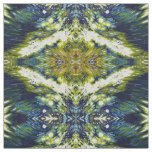 Shades of Blue &amp; Green Boho Fabric by the yard