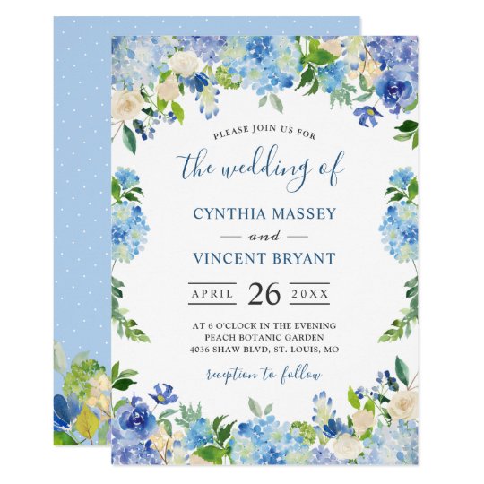 shades of blue hydrangeas