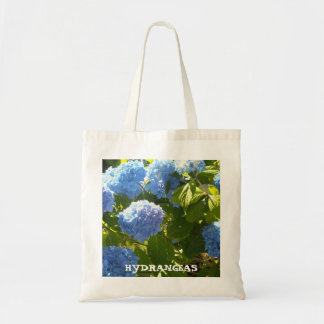 Shades of Blue Hydrangeas Tote Bag