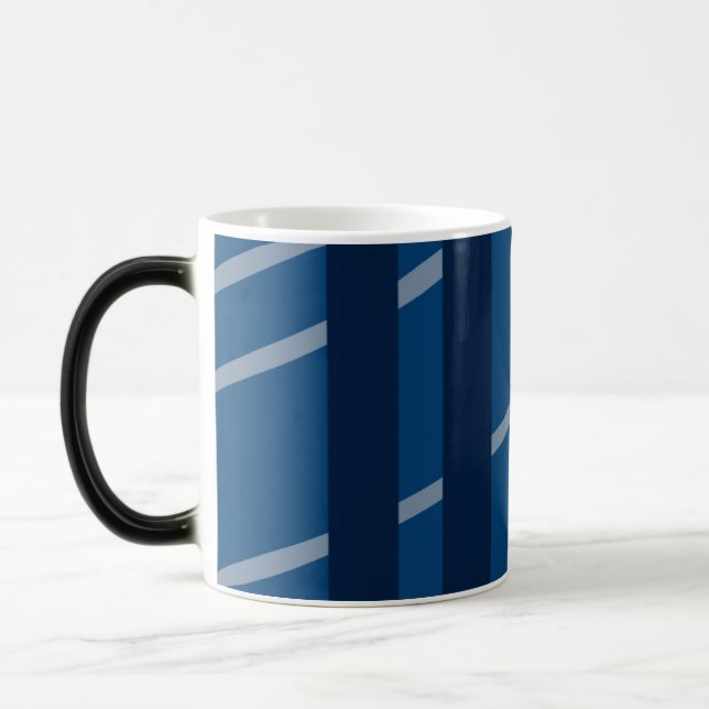 Shades of blue Mug (Left)