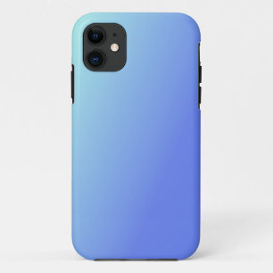 Shades of Blue, Ombre iPhone 11 Cover