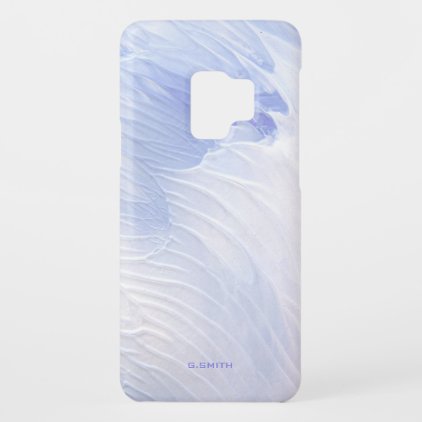 Shades of Blue Paint Texture Case-Mate Samsung Galaxy S9 Case