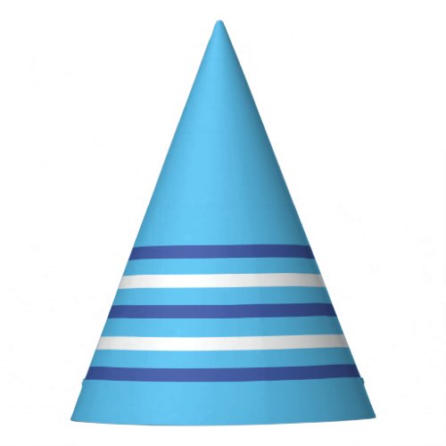 Shades of Blue Party Hat