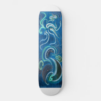 Shades of blue skateboard