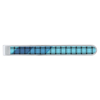Shades of Blue Stripes and Weave Tie Bars