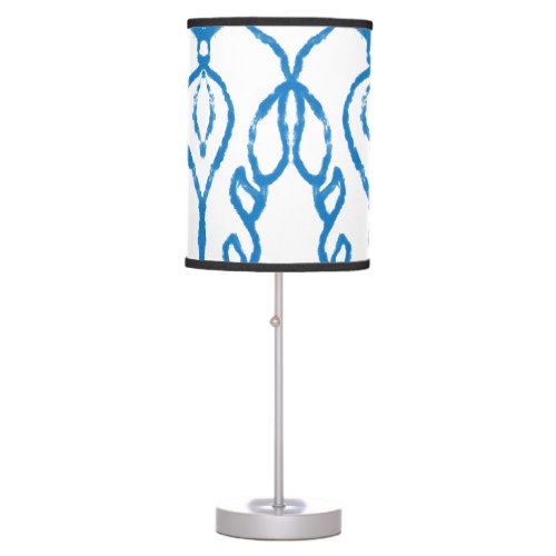 Shades of blue table lamp