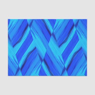 shades of blue tissue paper