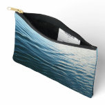 Shades of Blue Water Abstract Nature Photography Accessory Pouch