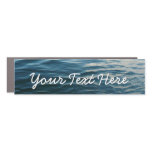 Shades of Blue Water Abstract Nature Photography Car Magnet