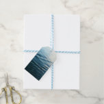 Shades of Blue Water Abstract Nature Photography Gift Tags