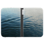 Shades of Blue Water Abstract Nature Photography Kindle Case