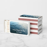 Shades of Blue Water Abstract Nature Photography Matchboxes