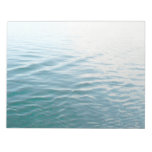 Shades of Blue Water Abstract Nature Photography Notepad
