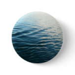 Shades of Blue Water Abstract Nature Photography Pinback Button