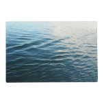 Shades of Blue Water Abstract Nature Photography Placemat