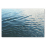 Shades of Blue Water Abstract Nature Photography Tissue Paper