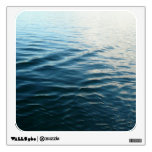 Shades of Blue Water Abstract Nature Photography Wall Sticker