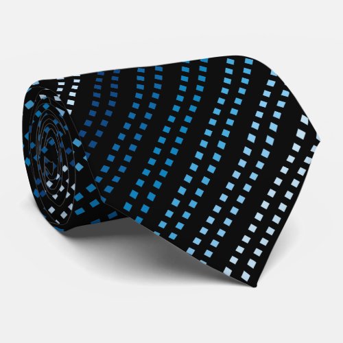 Shades of Blue with Changable Background Color Neck Tie