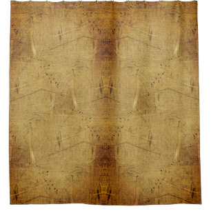 Shades Of Brown Nature Art Pattern Shower Curtain