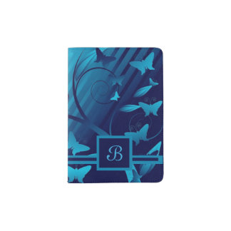 Shades of Butterflies Passport Holder