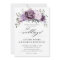 Shades of Dusty Purple Blooms Moody Floral Wedding